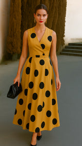 Vestido Amia, algodón licra, 3 colores tallas (36-48)