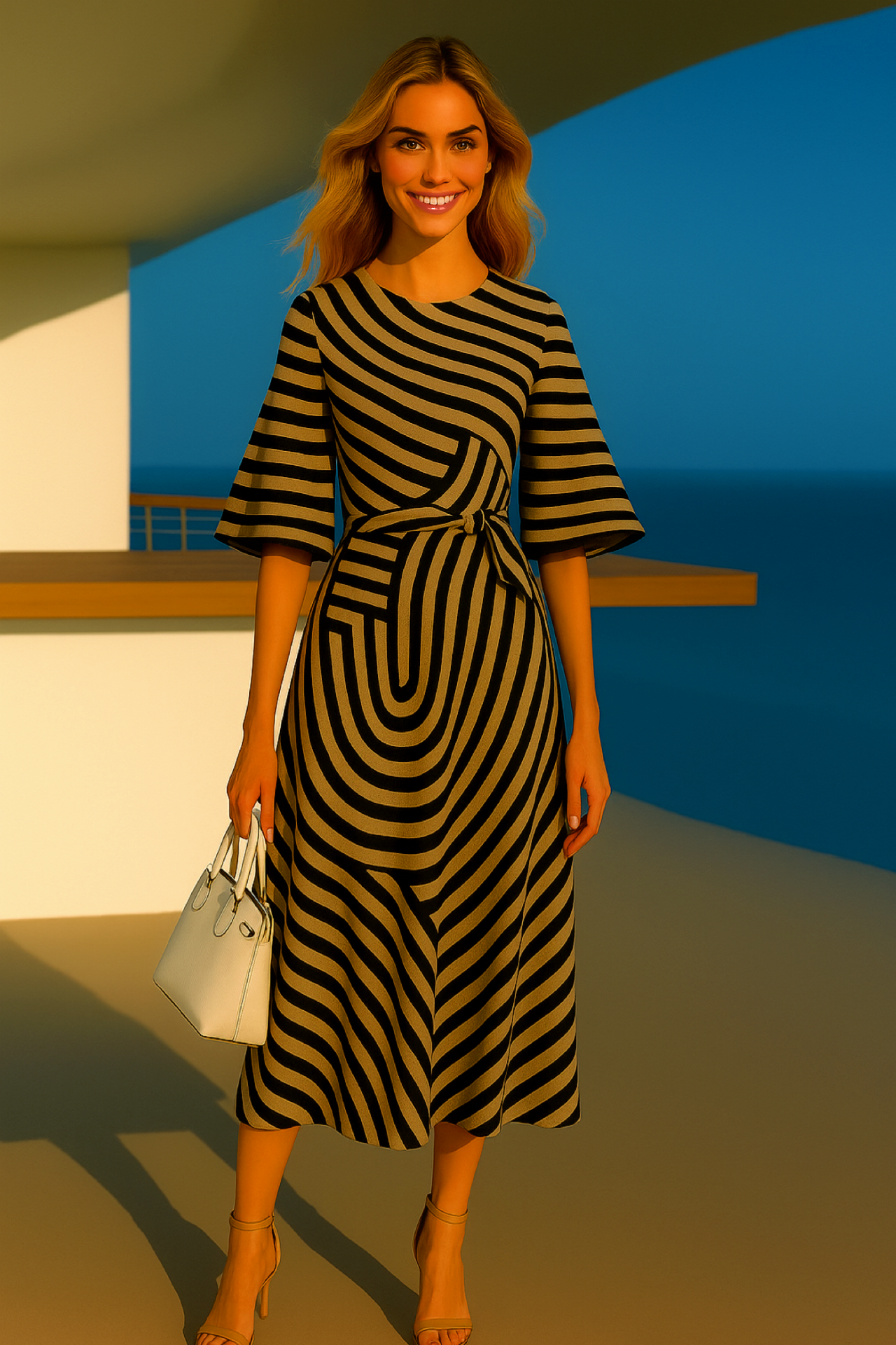 Mintlis cotton gauze Chelsea dress, sizes (36-44)