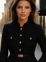 Chaqueta Francia lana, 3 colores con cinturón incluido tallas (36-46)