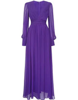 Vestido Mónaco seda natural plisada,tallas (34-48) vídeo