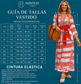 Vestido Sandia estampado y fajín incluido de quita y pon, tallas(36-52) vídeo