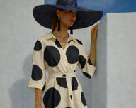 Robe élasthanne rayures normandes, 4 tailles