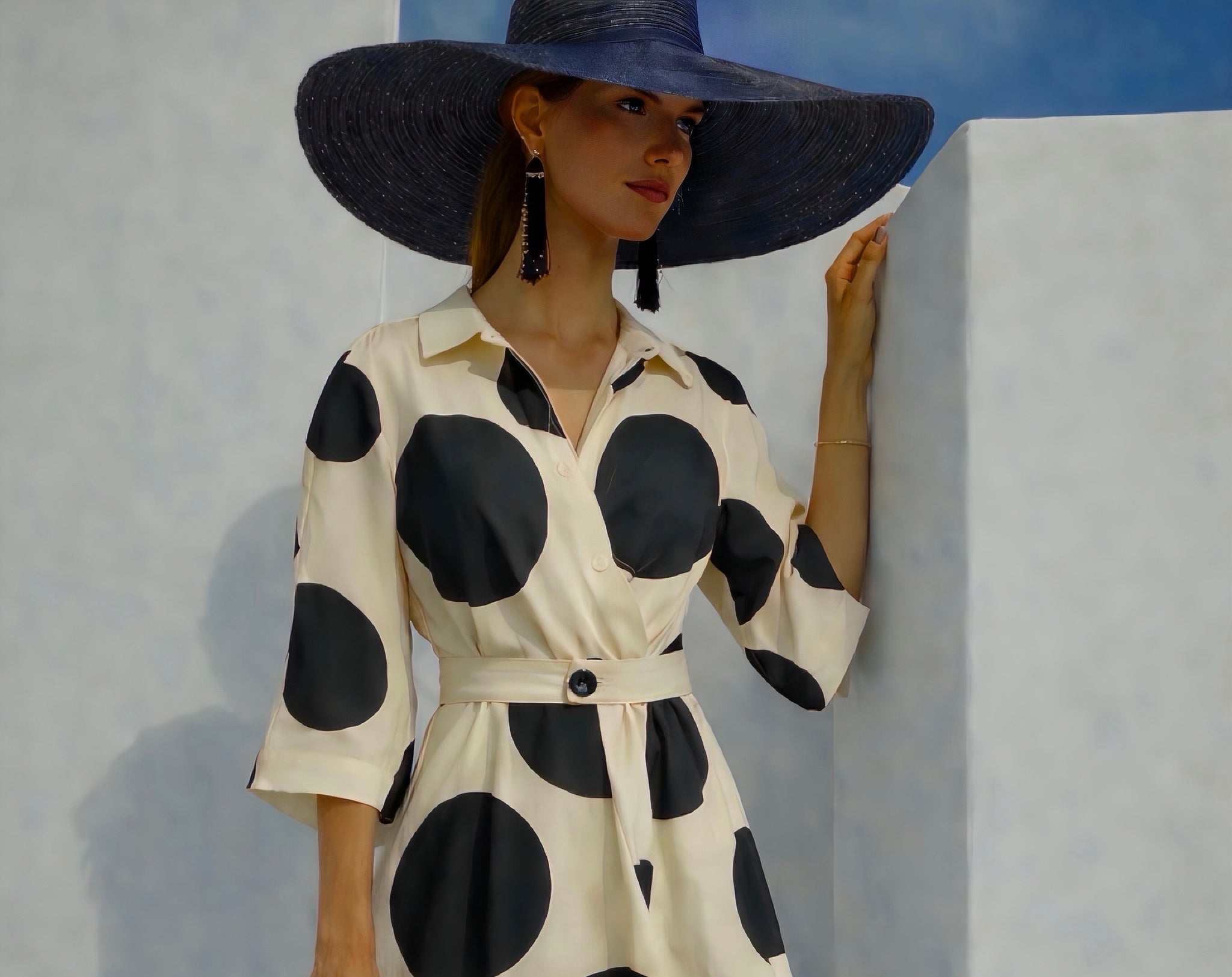 Robe élasthanne rayures normandes, 4 tailles