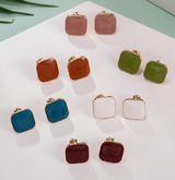 Eulalia clip-on earrings without hole, 6 colors