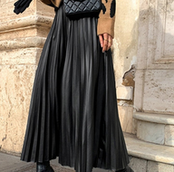 Falda America de piel, talla única