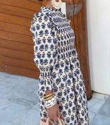 Vestido Moon strech nido de abeja, 4 tallas