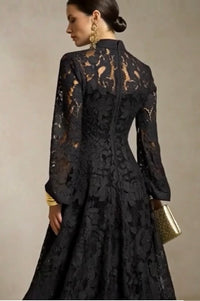 Embroidered Bamboleo shirt dress with lining, 2 colors, sizes (36-50) (watch video)