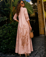 Gabriela chiffon shirt dress with print, inner lining, 3 prints, sizes (34-48) video