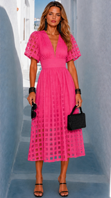 Kent party dress, cotton tulle, 4 colors and sizes (34-46) video