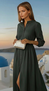 Vestido Lady punto de algodón  licra, tallas (36-48)