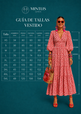 Vestido Karlota viscosa, 3 estampados, tallas (36-52) vídeo