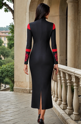 Vestido Kelly punto de algodón licra elastane tallas (34-46)