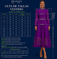 Vestido Bella largo encaje y bordado con forro, 4 colores, tallas (34-48) video