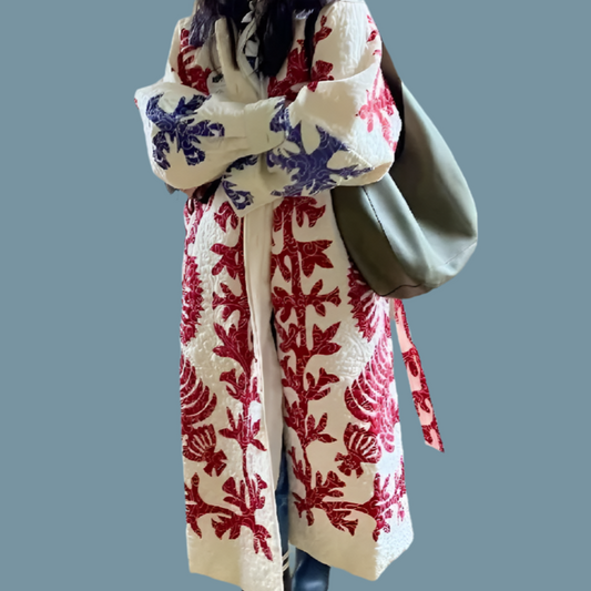 Long Coral Coat, 3 sizes