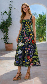 Robe à volants Malta, 3 couleurs, 4 tailles