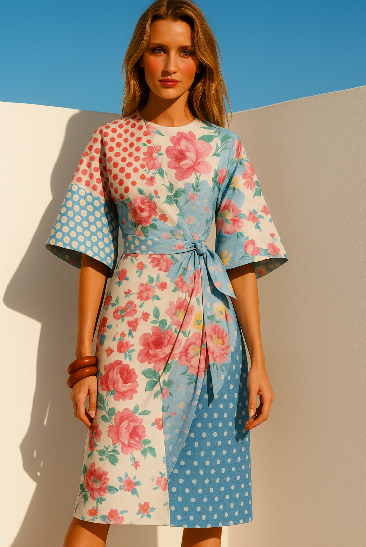 Mintlis cotton gauze Chelsea dress, sizes (36-44)