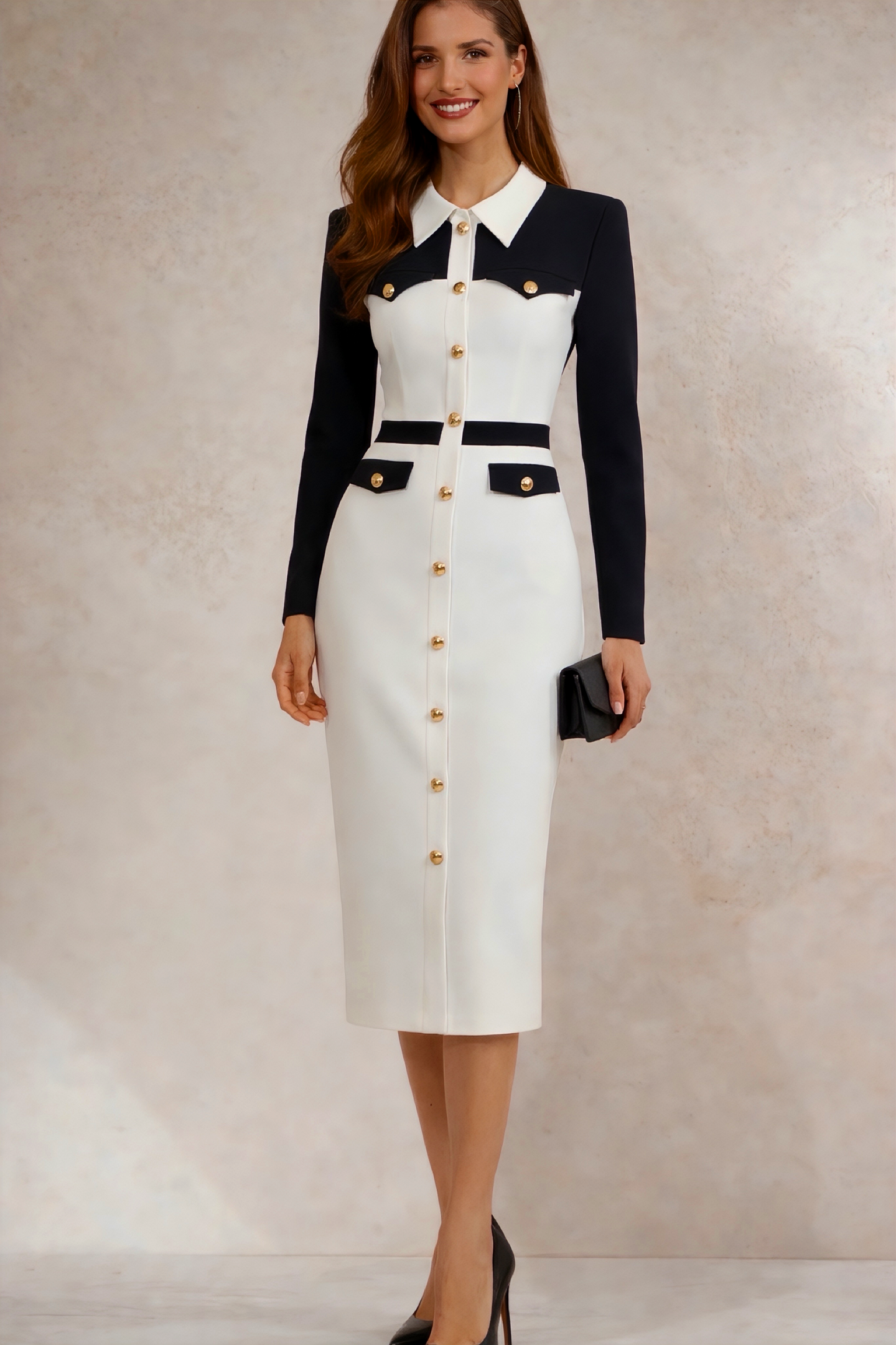 Vestido Sarah de algodón, tallas (36-46)