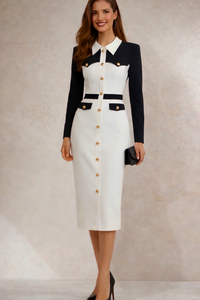 Vestido Sarah de algodón, tallas (36-46)