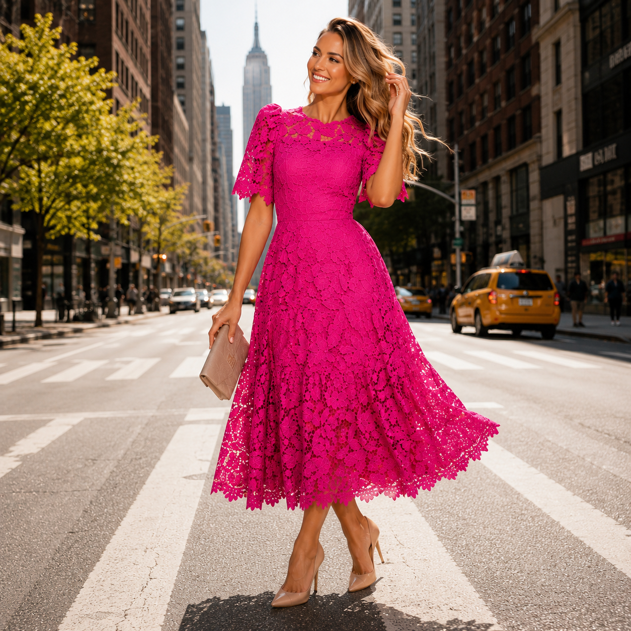 Robe Versailles, 2 couleurs, 4 tailles