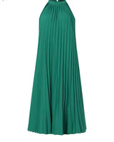 Mintlis mujer, algodon satinado plisado, vestido Indian, 3 colores, tallas (36-50)
