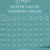 Vestido Domani gasa con volantes,tallas (36-48)