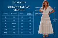 Vestido BROMLEY plumeti de gasa bordado, cintura elástica, tallas (36-48) vídeo