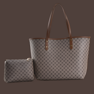 Bolso Shopping bag Tote New York con monedero , 3 colores
