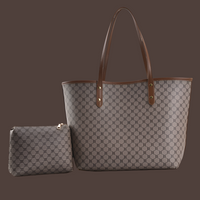 Bolso Shopping bag Tote New York con monedero , 3 colores