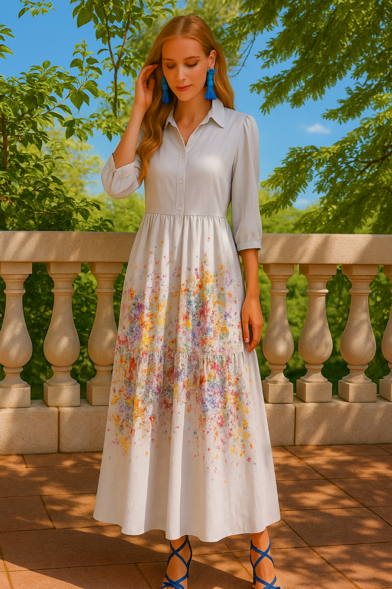 -40% OFF SOPHIE shirt dress, 6 prints sizes (36-50)
