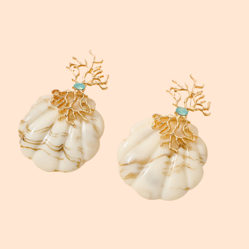 Colorful Shell Earrings