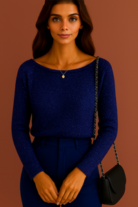 Chemise en coton Nataly, 2 couleurs, 3 tailles