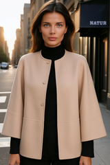 Anna wool cape jacket sizes (36-50)