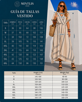 Loose beige cotton linen Cleopatra dress, sizes (34-54)