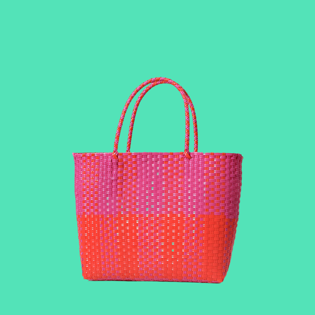 Bardot raffia basket bag, 5 patterns