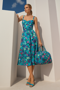 50% 0ff, cotton, black Alama dress, sizes (36-48)