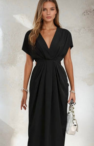 Vestido Violeta punto de algodónc, licra y elastane, 5 colores, tallas (36-50)