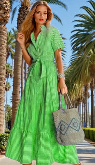 Vestido Domani camisero, 5 colores, tallas (36-50) (vídeo)