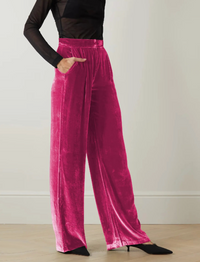 Pantalón CANDY terciopelo licra elástico y en la cintura trasera elasticidad 4 colores , tallas (36-48)