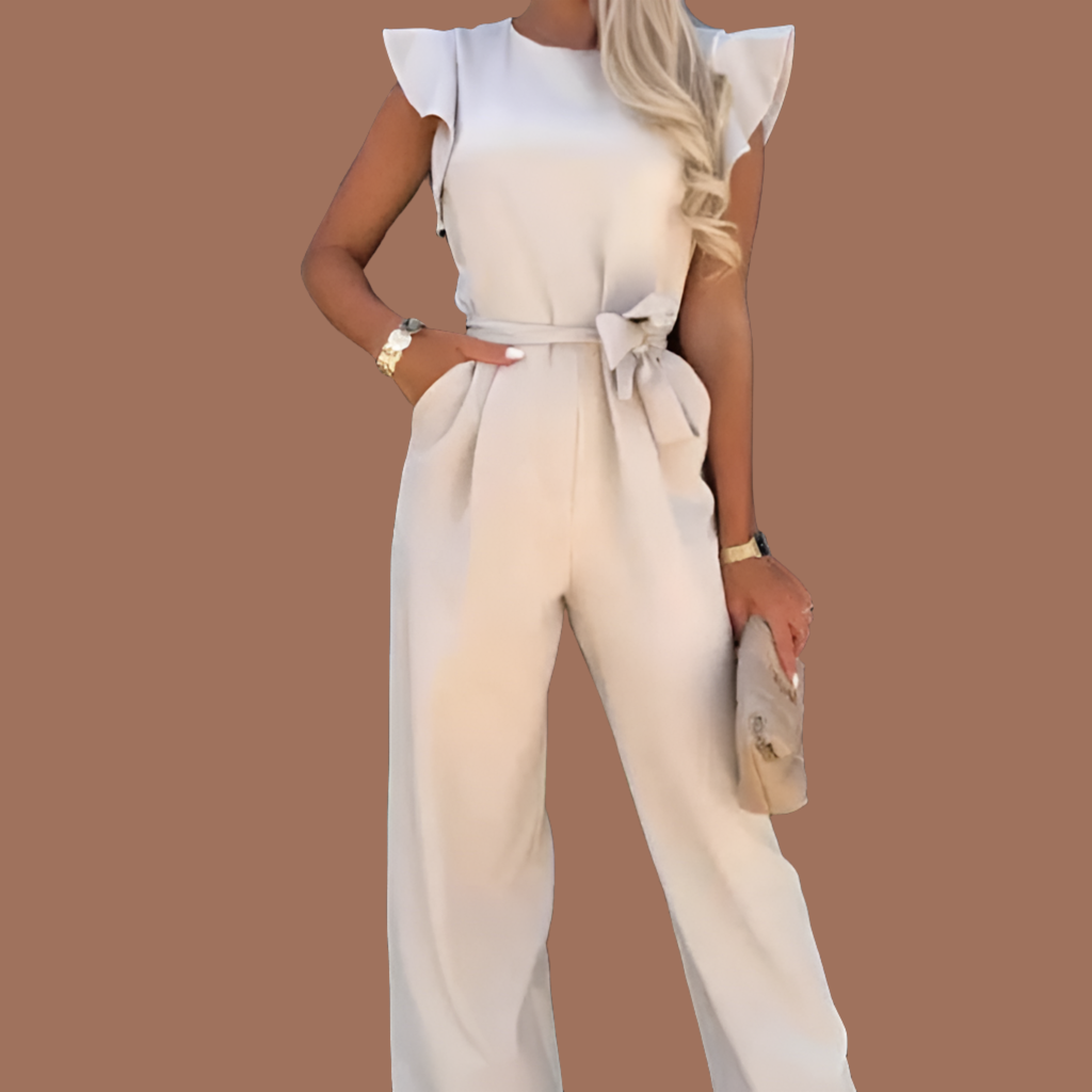 Lisette satin cotton jumpsuit, 5 colors, 5 sizes