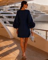 Vestido Positano botones flores, 4 colores, tallas (34-50) video