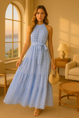 Mintlis women, cotton tulle, Roberta dress, 6 colours, sizes (36-44)