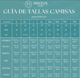 Camisa Claudia estampada, tallas con fajín (36-48)