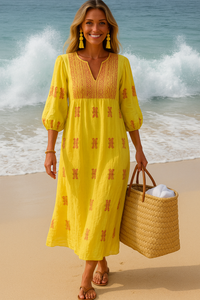 Vestido Candelaria, 5 estampados viscosa, tallas (36-50)