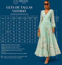 Suad printed dress with sleeves, front, back, fully pleated chiffon, sizes (34-48) video