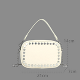 Mintlis women's, leather Amanda bag, 3 colors, dimensions 21x7x14cm