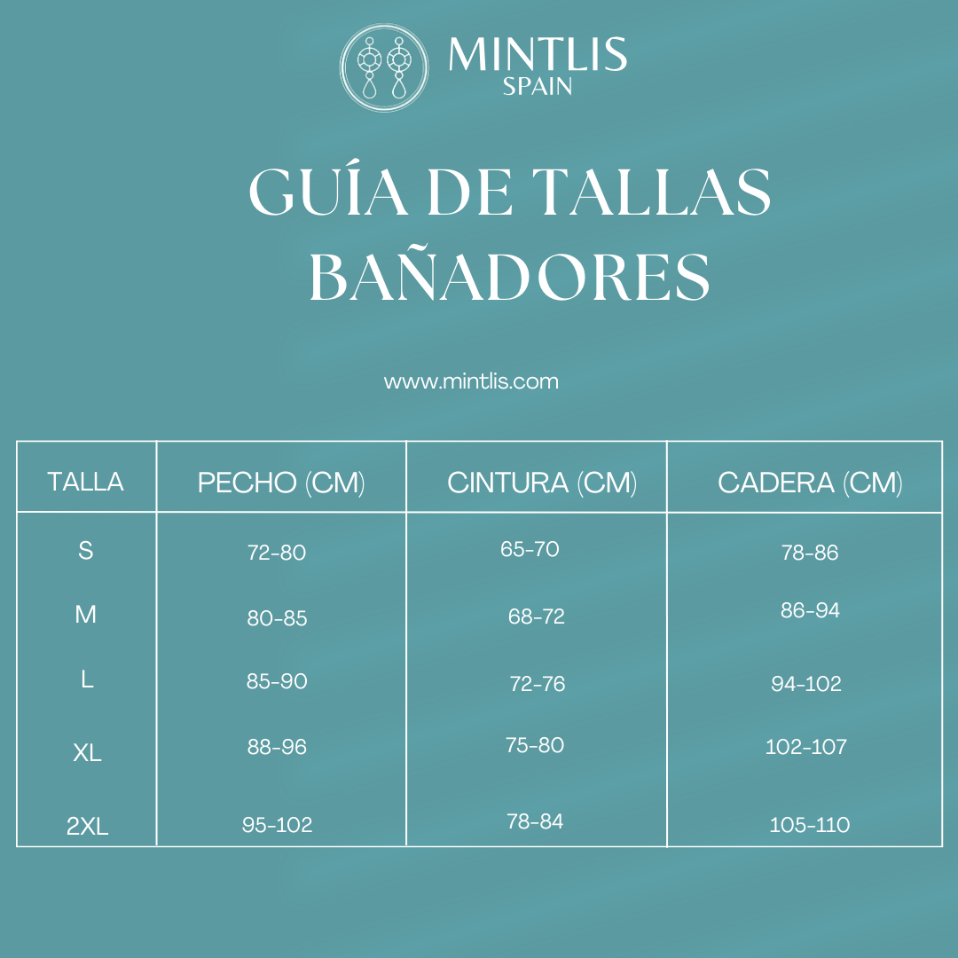 Bañador Zig Zag colorido, 5 colores y 4 tallas