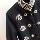 Chaqueta Dominicana bordada alta calidad, hecha a mano, 5 tallas