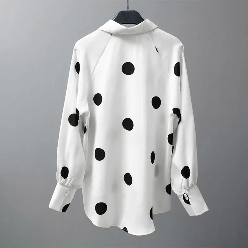 Monaco Polka Dot Shirt, 3 colors. 8 BIG SIZES