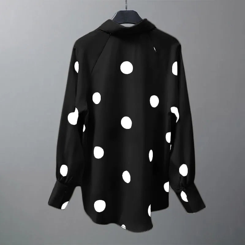 Monaco Polka Dot Shirt, 3 colors. 8 BIG SIZES