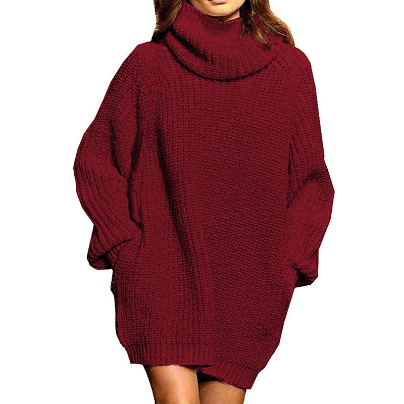 Rennata oversize long sweater, 6 colors, 4 LARGE SIZES (40-46) free shipping